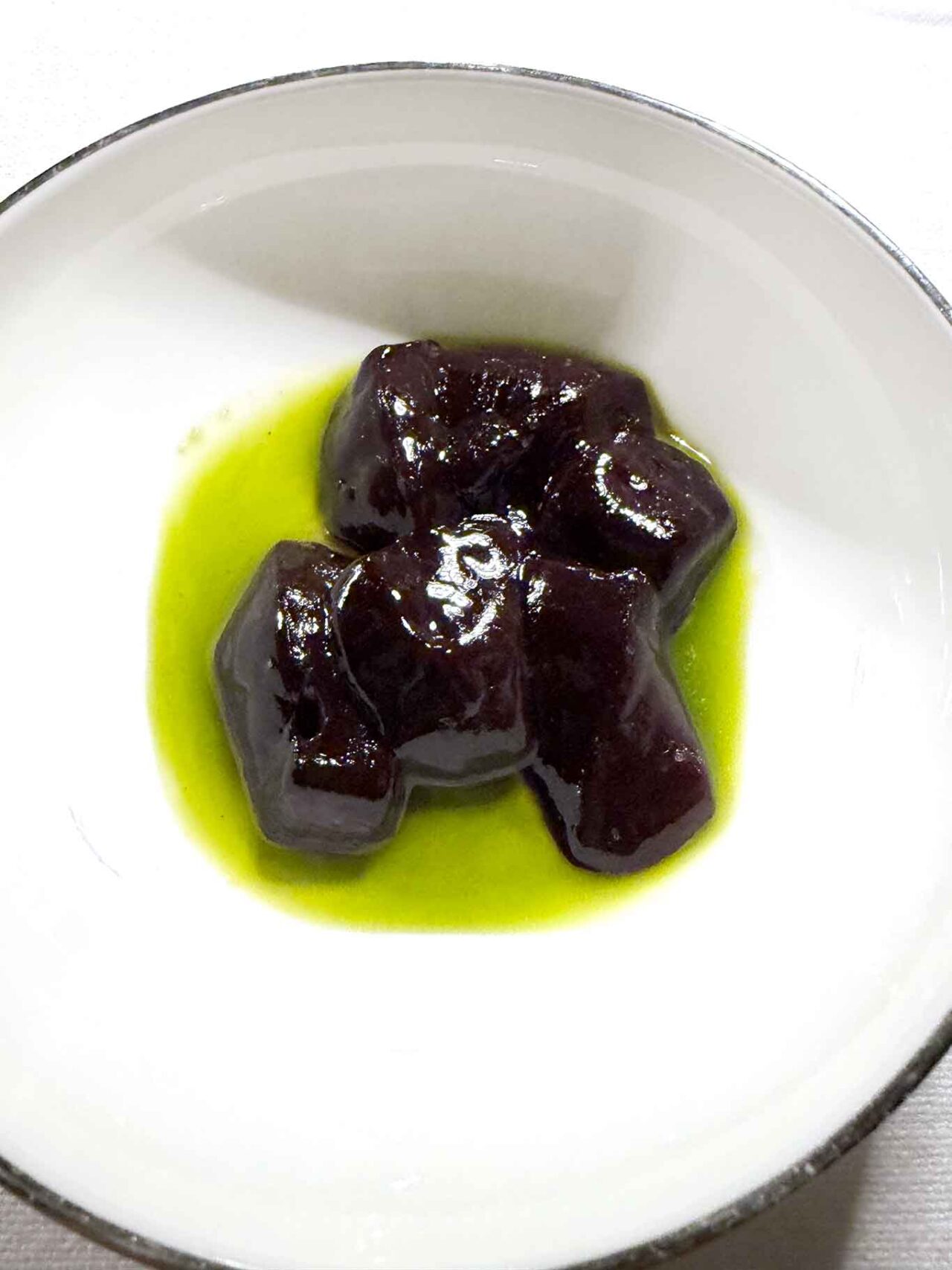 il fegato del ristorante Podere Belvedere di Edoardo Tilli a Pontassieve 