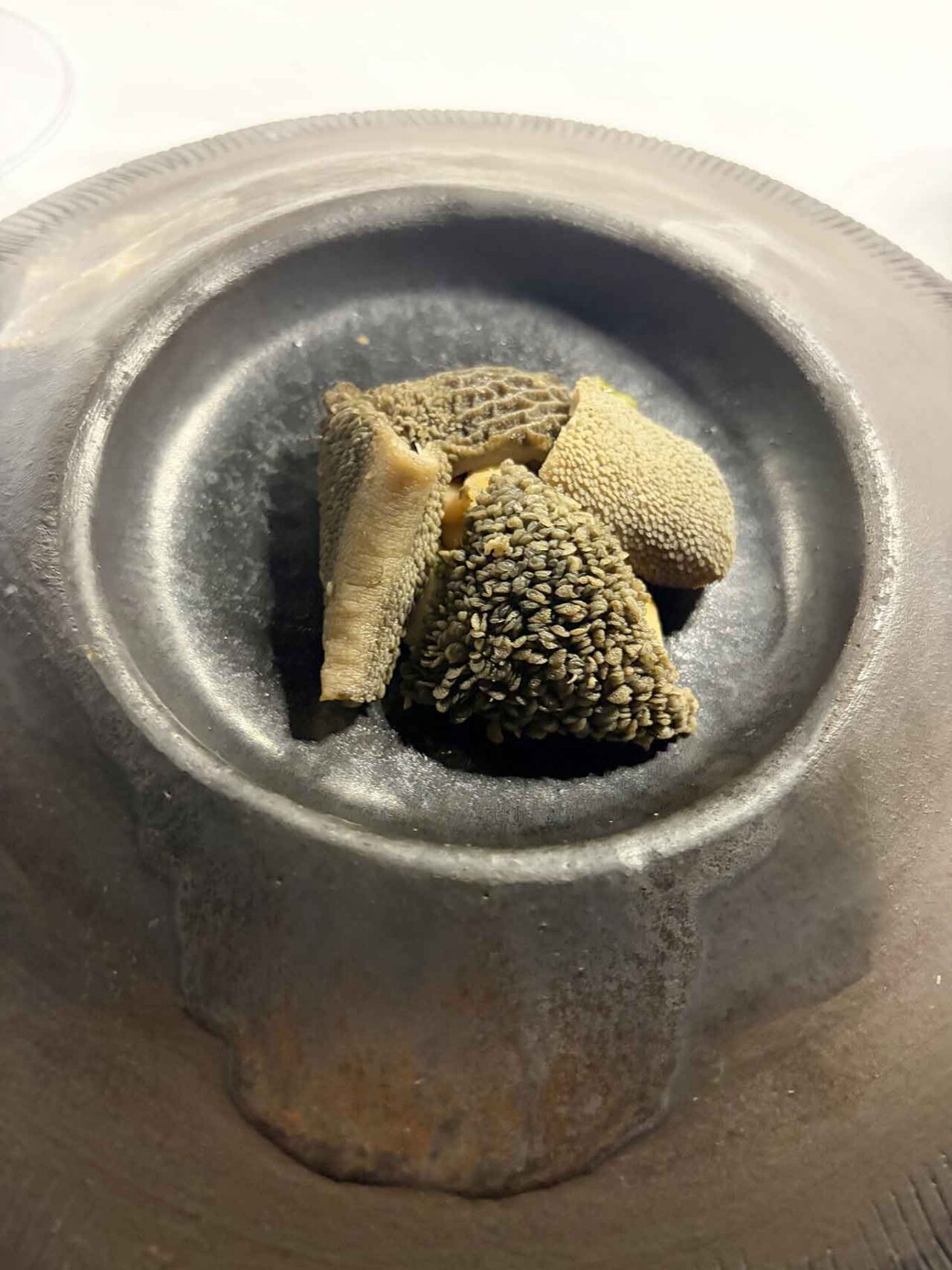 lo stomaco del ristorante Podere Belvedere di Edoardo Tilli a Pontassieve 