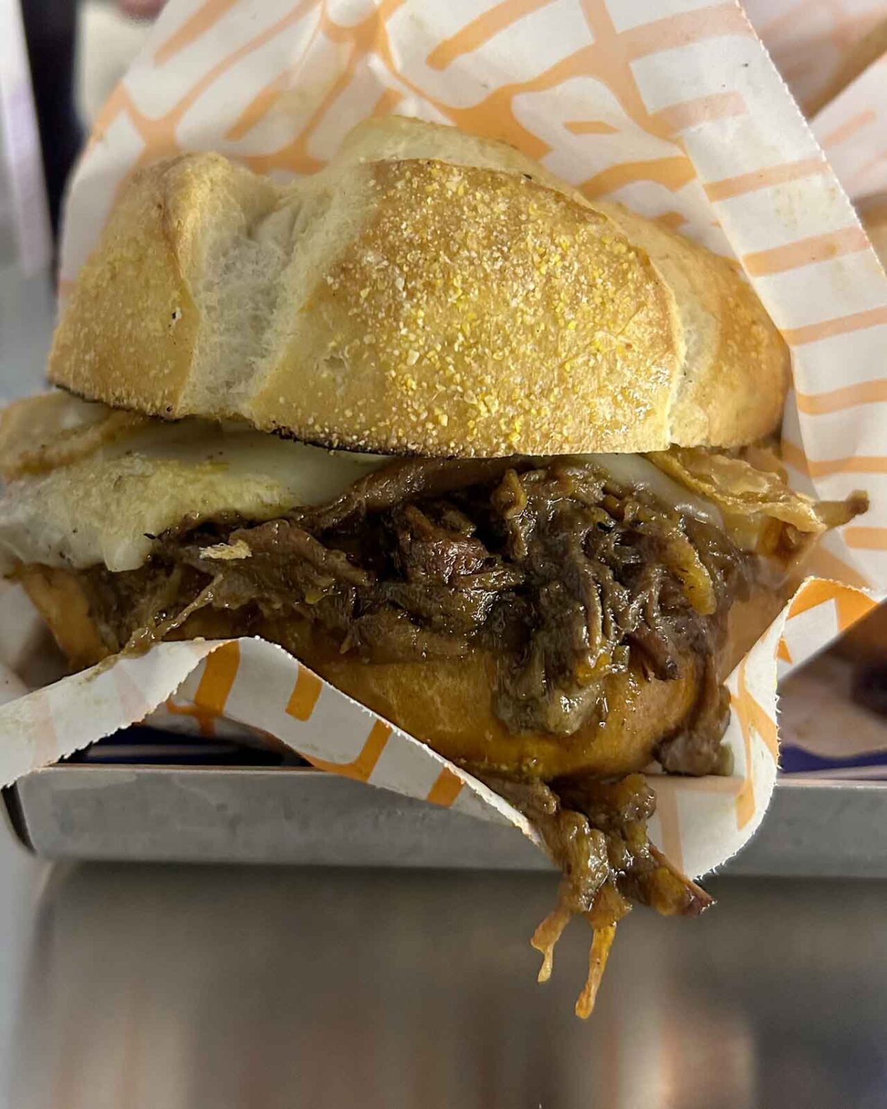 il panino Genovese Astrospaziale di Puok Burger a Sant'Antimo