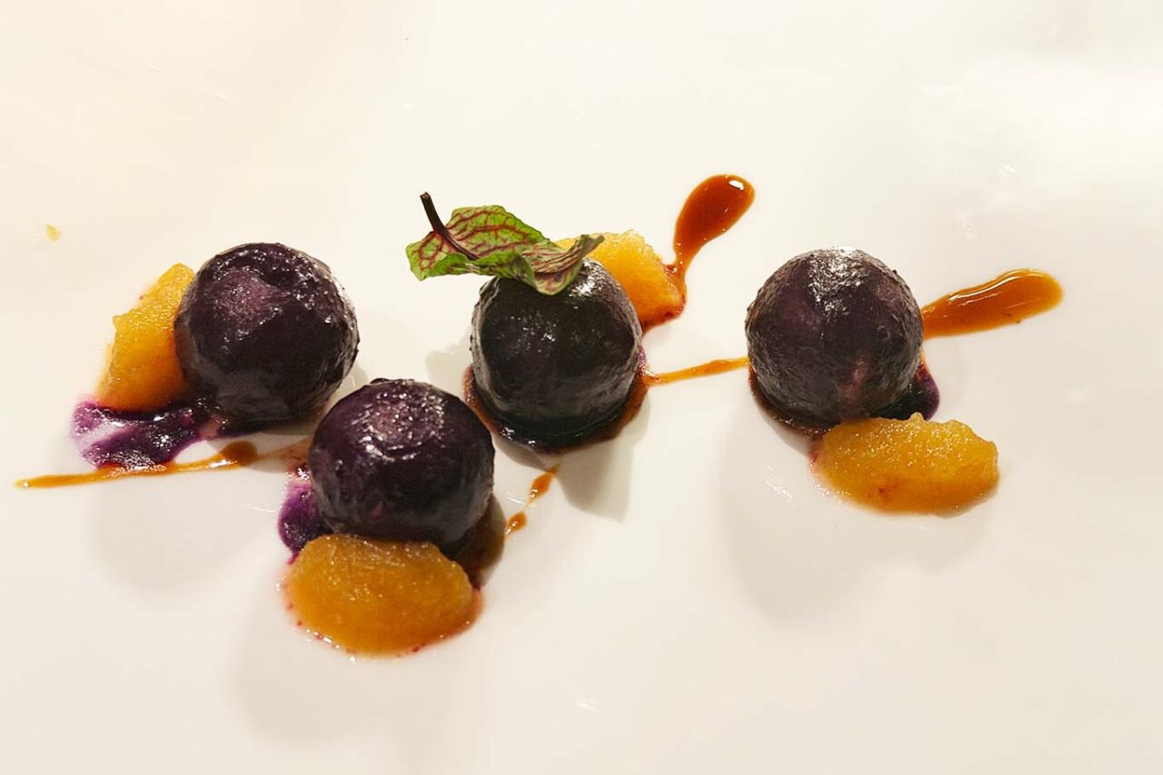 Gnocchi di cavolo viola