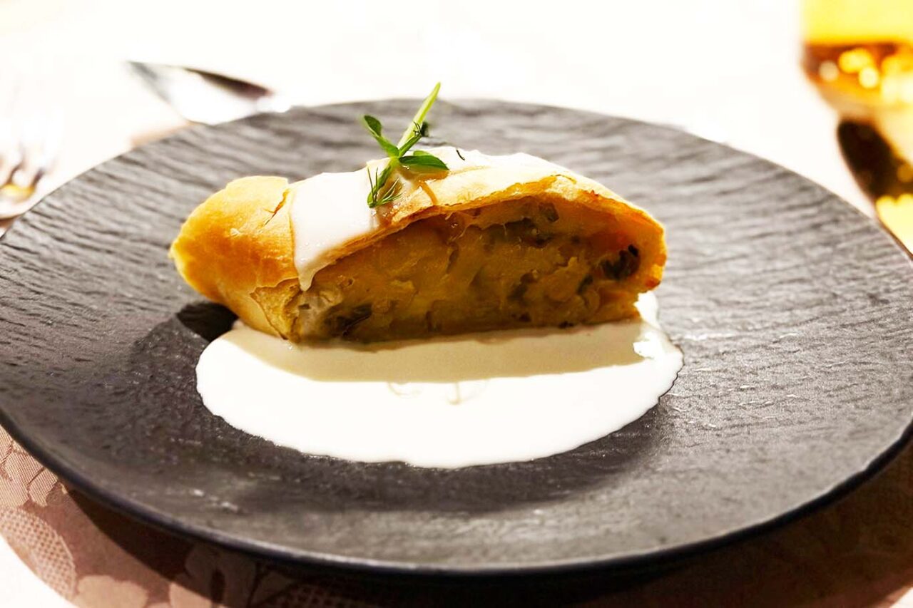 Ristorante Sport Hotel Panorama Paganella Strudel di Porri