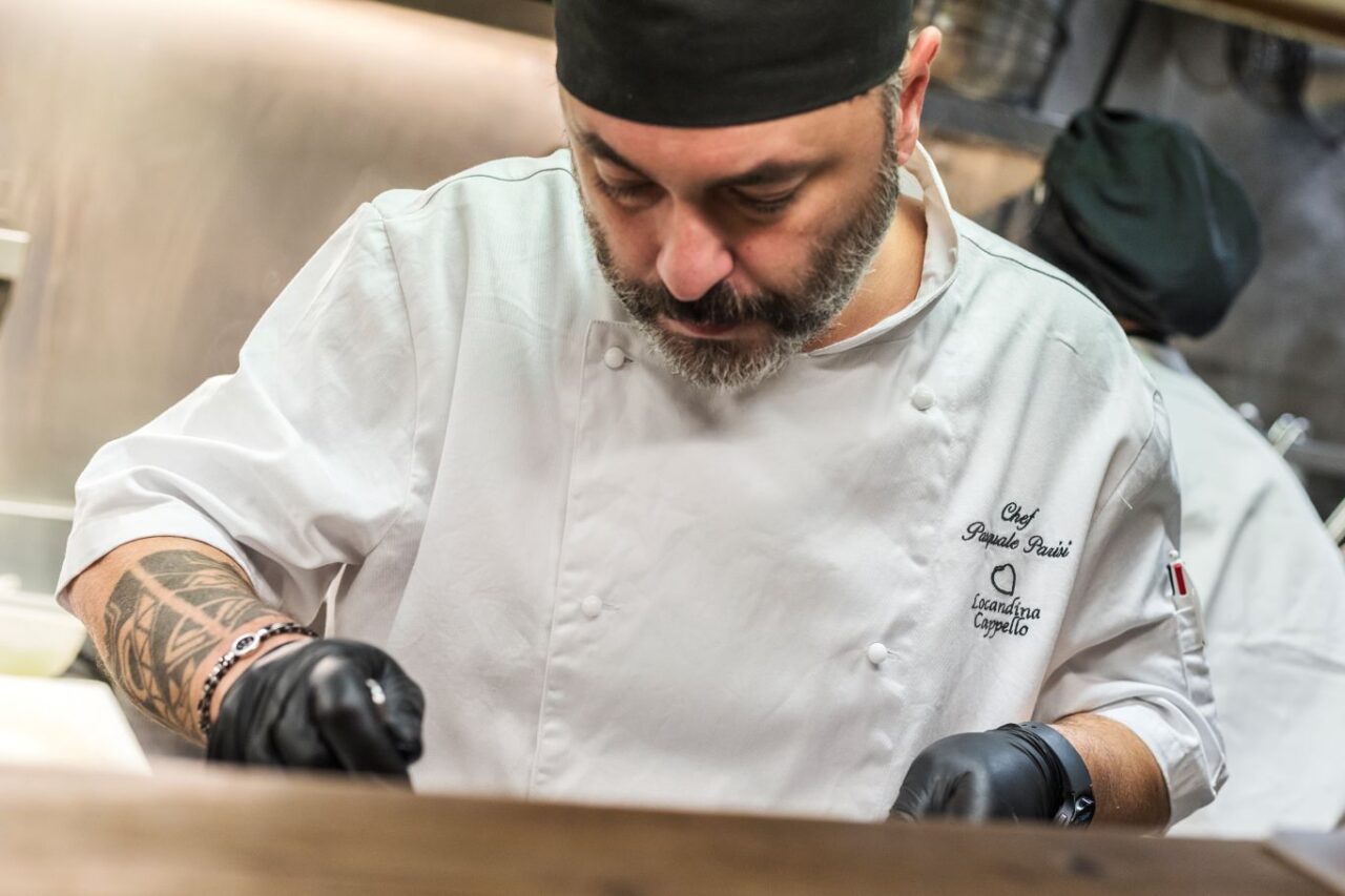 Verona Locandina Cappello chef Pasquale Parisi