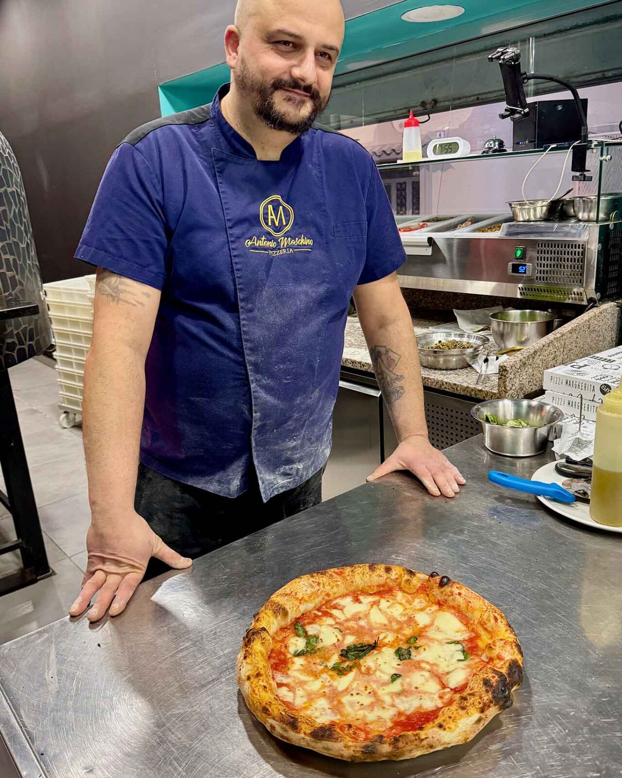 pizzeria Antonio Moschino a Frattamaggiore 
