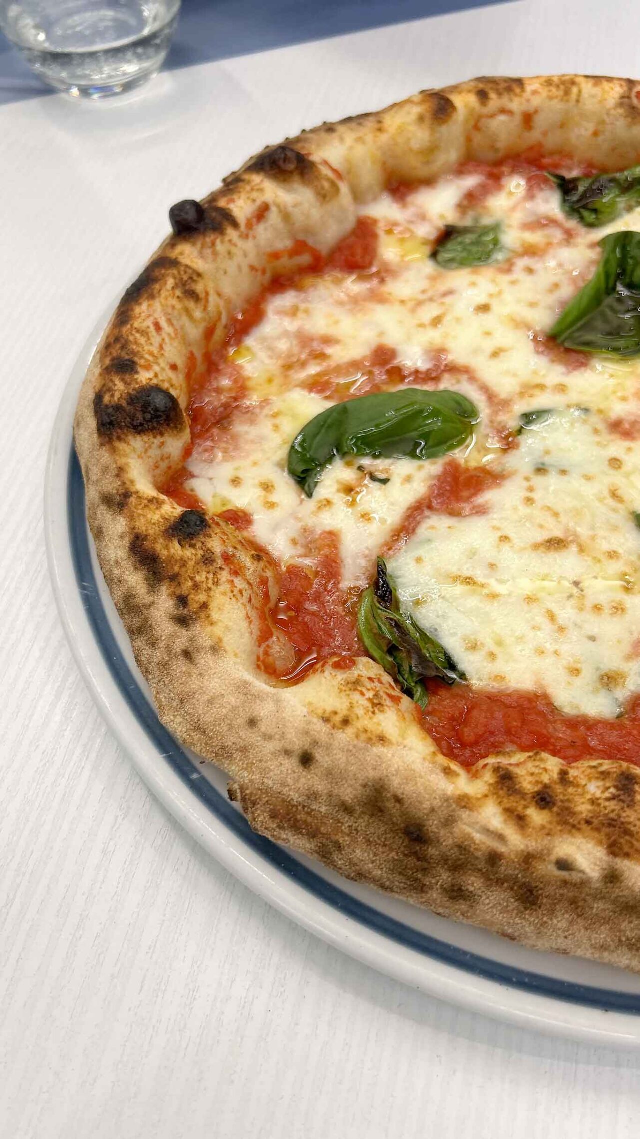 la pizza Margherita della pizzeria Di Stora ad Arpaia al Campionato 2026