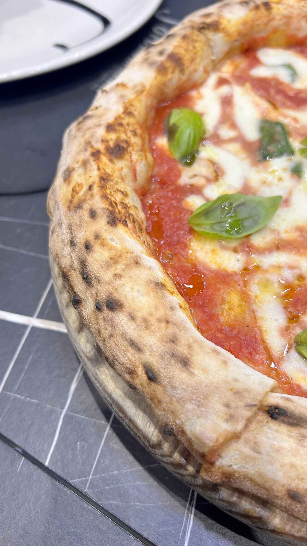 il cornicione della Margherita della pizzeria Il Segreto di Pulcinella a Montesarchio al Campionato della Pizza 2026