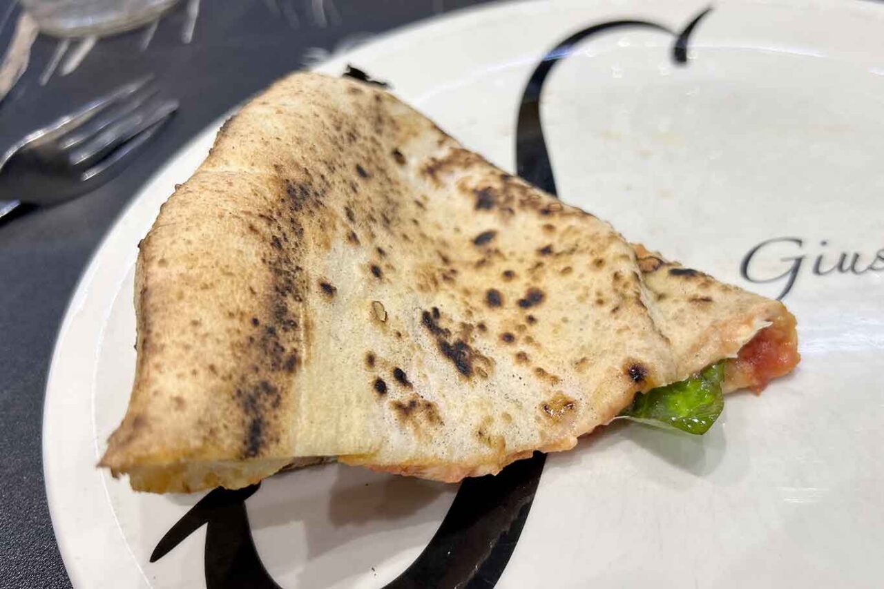 la cottura della Margherita della pizzeria Il Segreto di Pulcinella a Montesarchio al Campionato della Pizza 2026