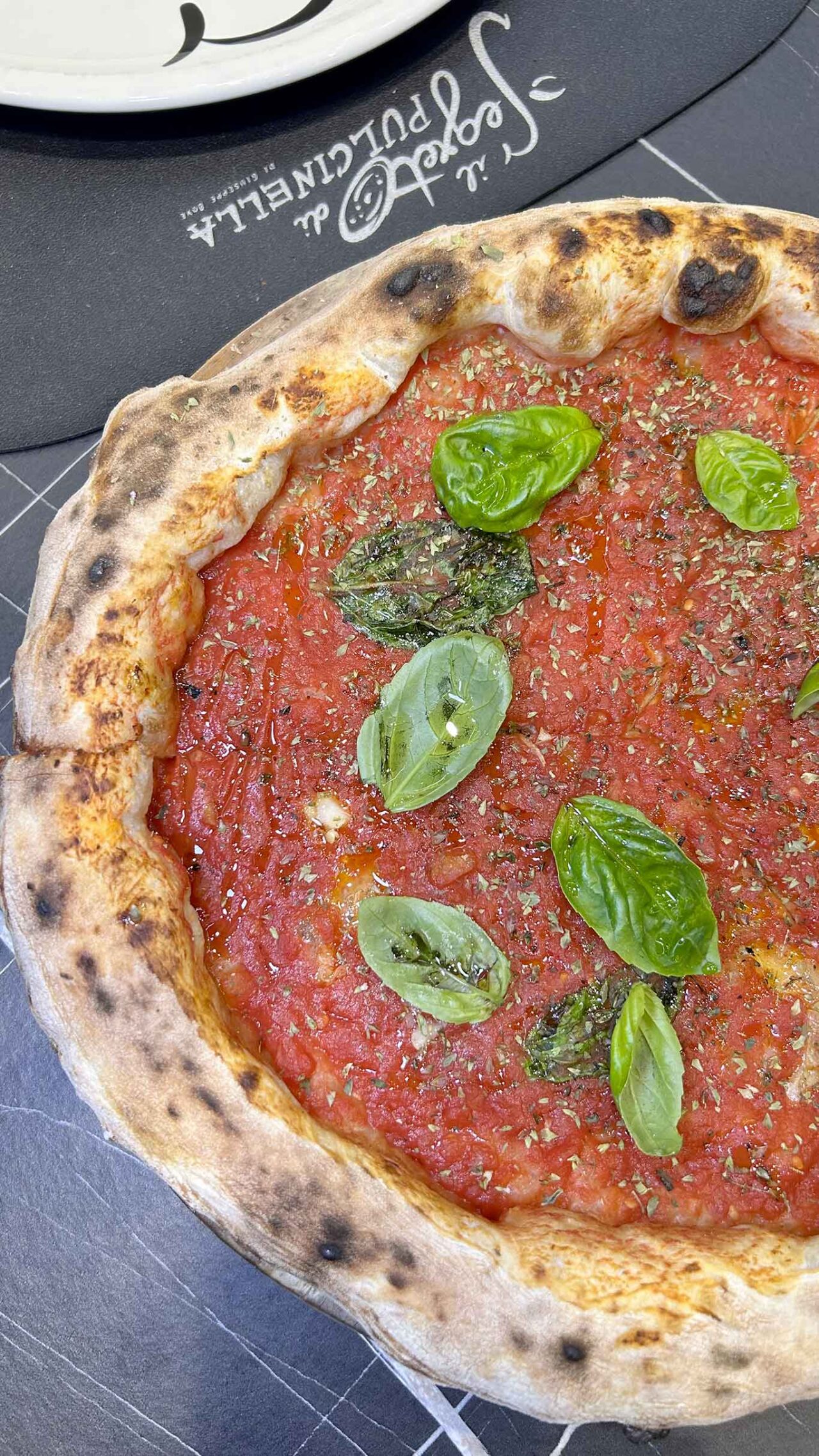 il cornicione della Marinara della pizzeria Il Segreto di Pulcinella a Montesarchio al Campionato della Pizza 2026