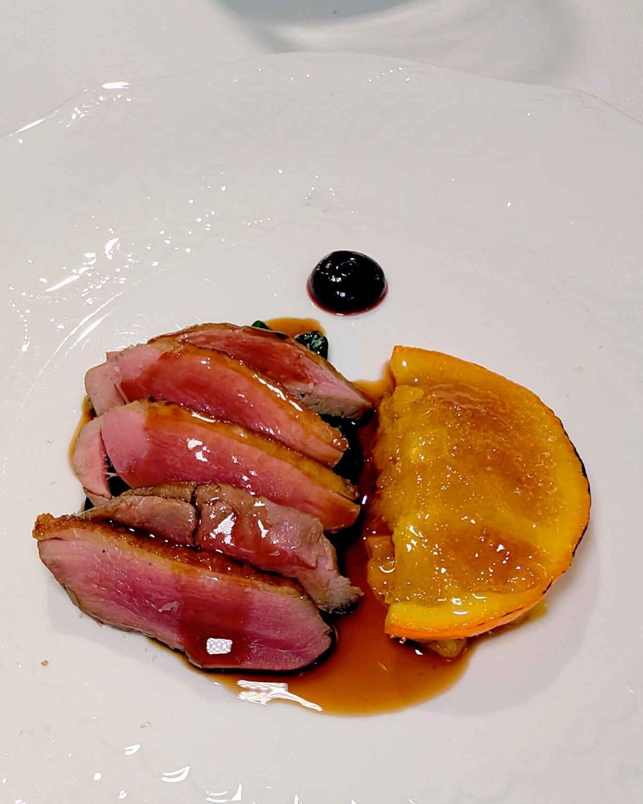 anatra del ristorante Attico sul Mare a Grottammare