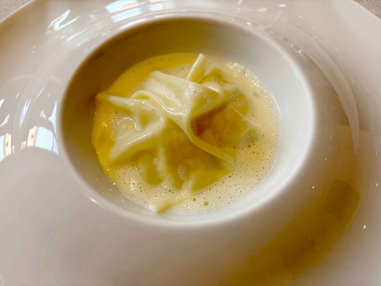 il merluzzo del ristorante tre stelle Michelin Piazza Duomo di Enrico Crippa ad Alba 