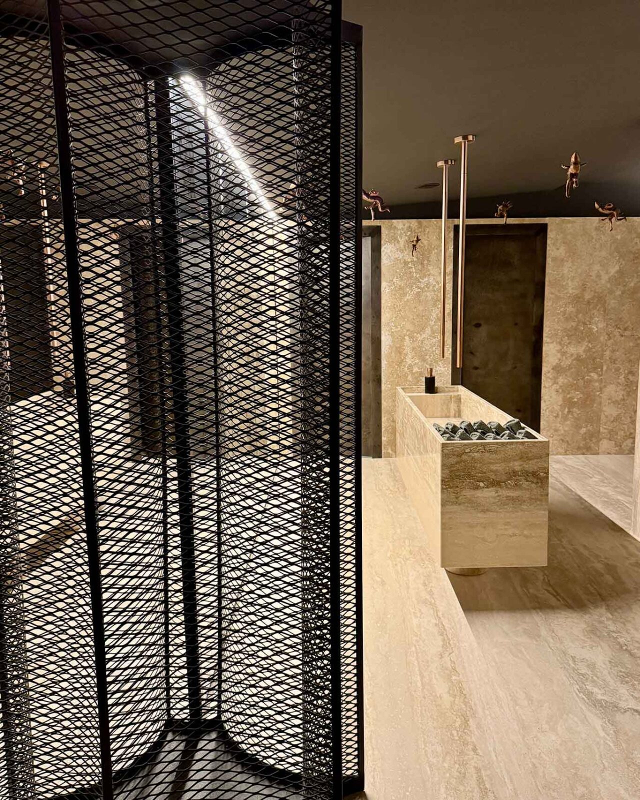 i bagni del ristorante Somnium ad Eboli