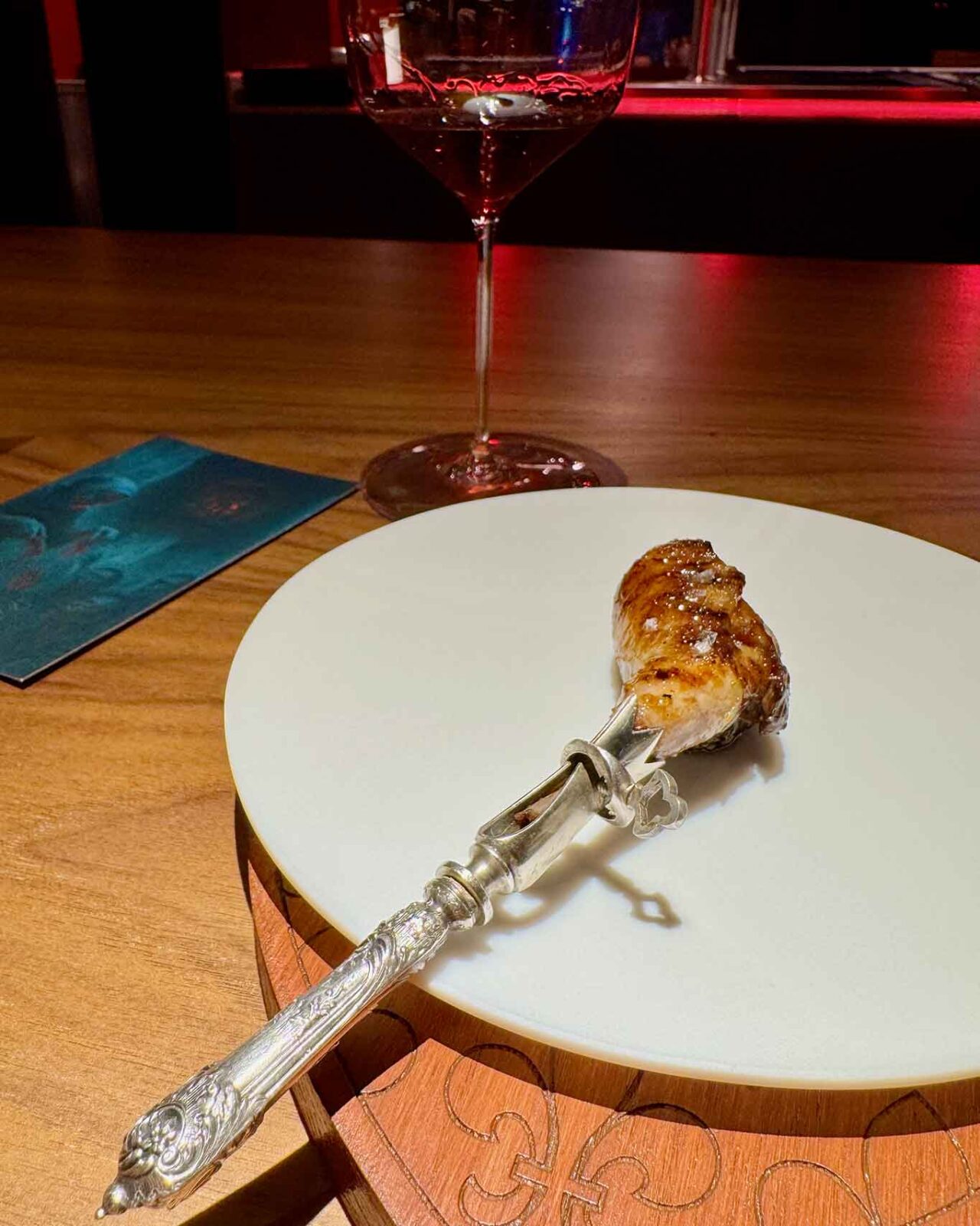 la coscia di piccione del ristorante Somnium ad Eboli