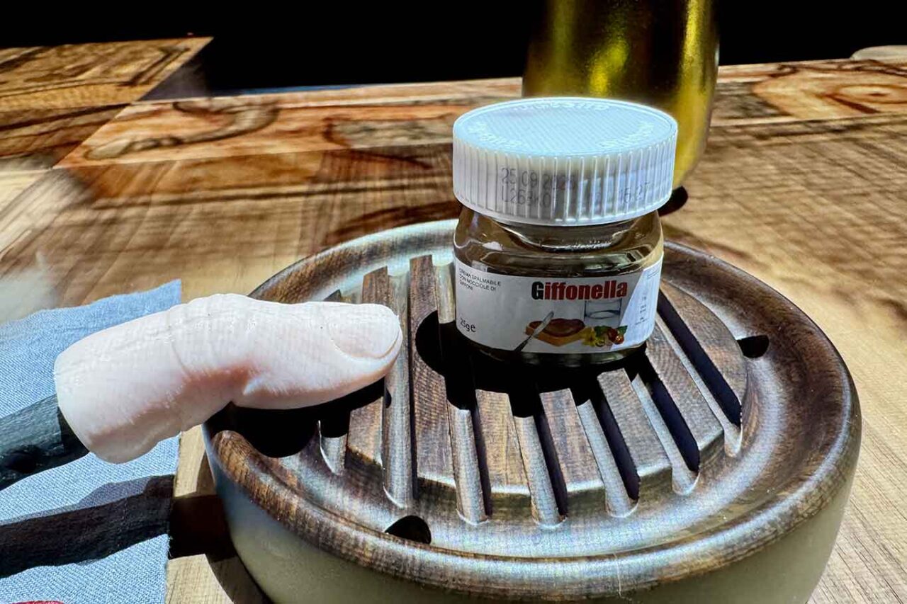 la crema spalmabile del ristorante Somnium ad Eboli