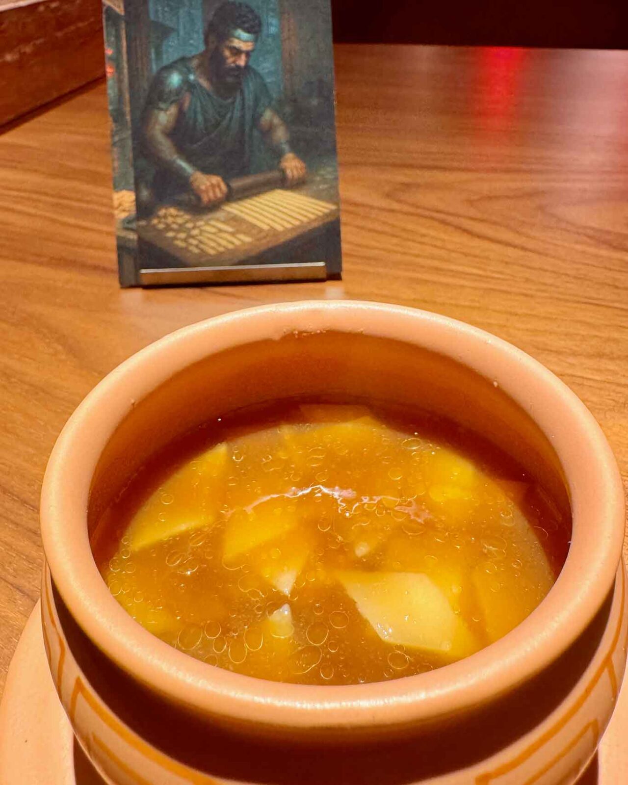 lagane e ceci del ristorante Somnium ad Eboli