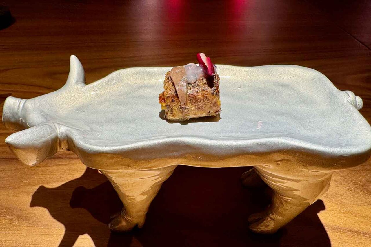 la lasagna del ristorante Somnium ad Eboli