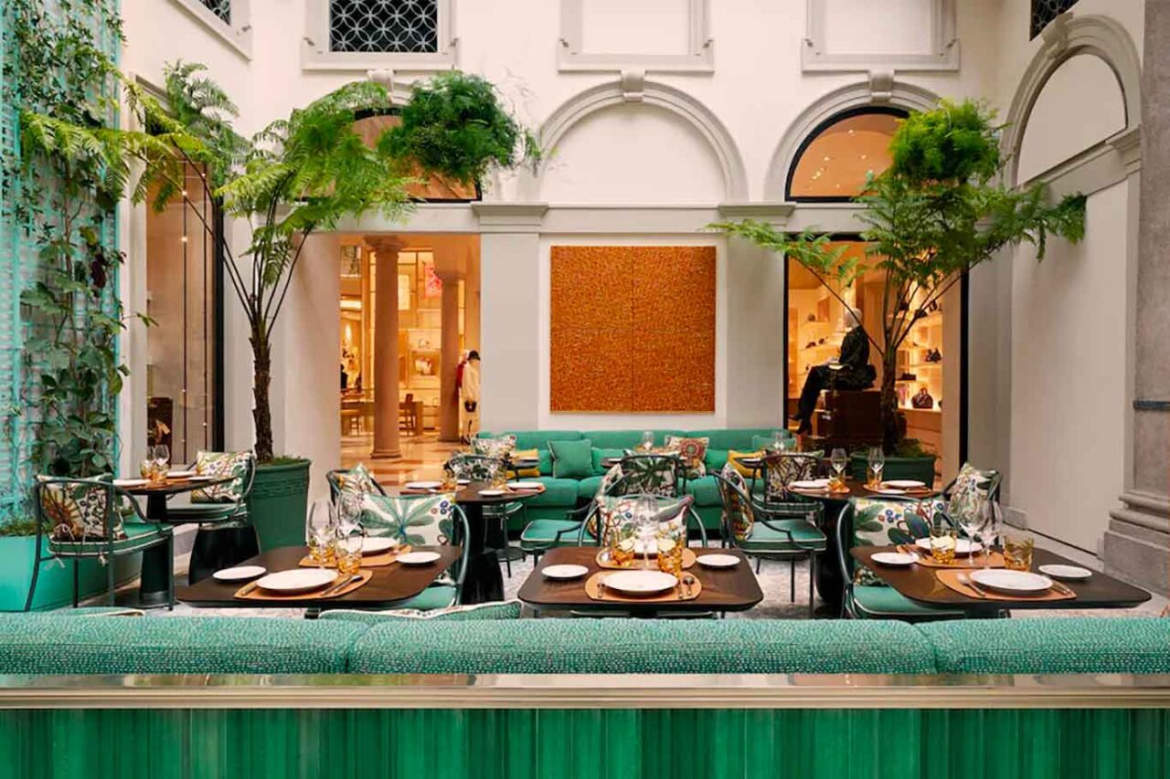 colazione di design a Milano: Da Vittorio Café Louis Vuitton