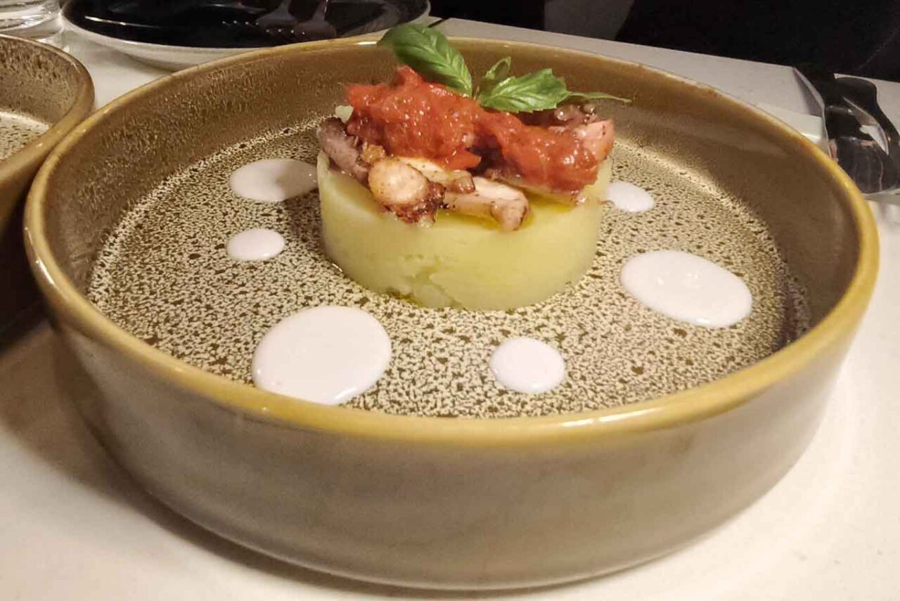 Enoteca Grado a Roma: polpo