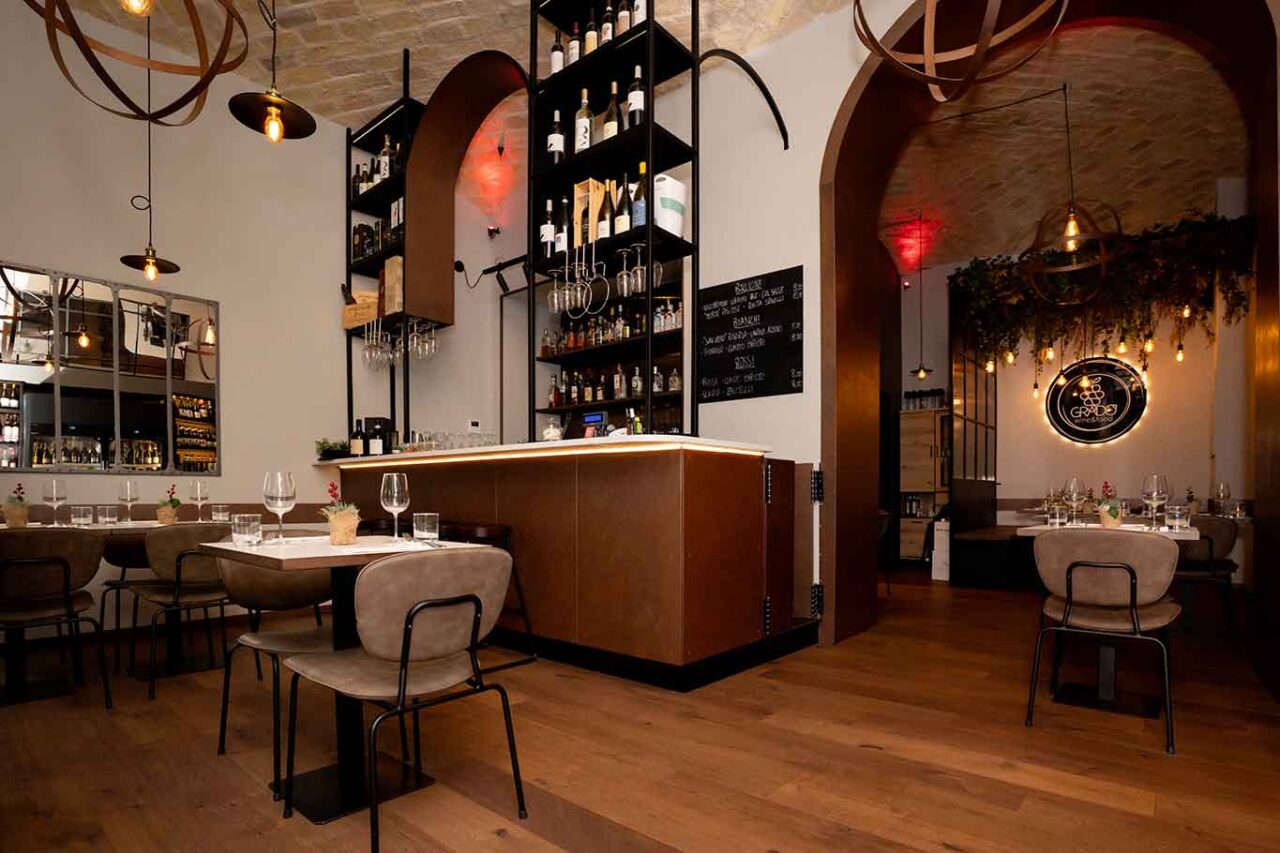 Enoteca Grado a Roma: sala