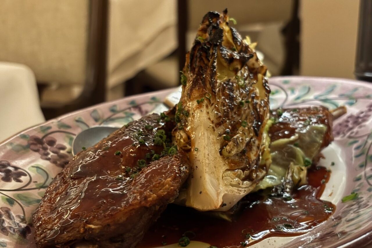 anatra confit cavolo cappuccio