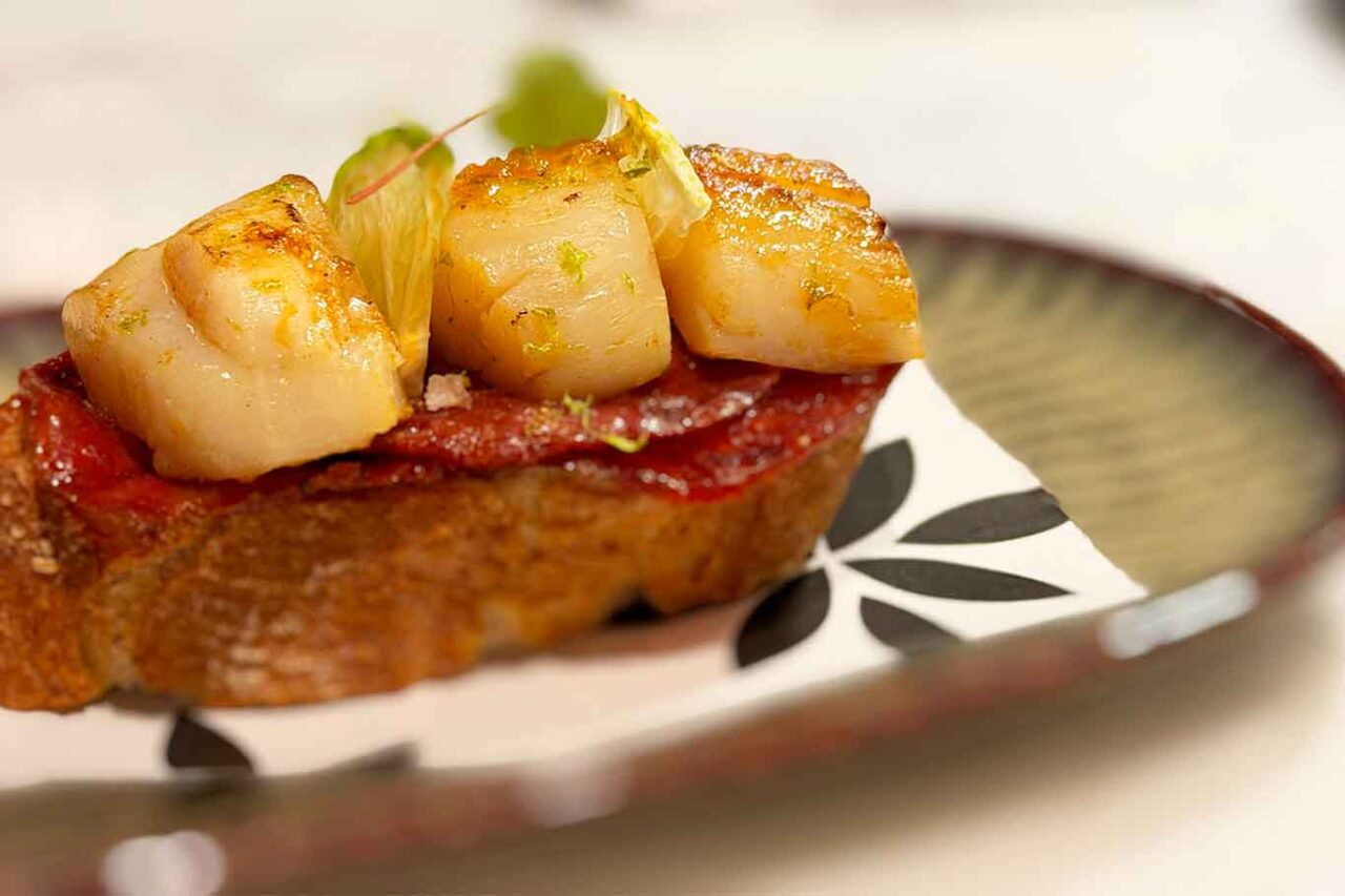 la capasanta di Pintxo bistro by Albufera a Milano 