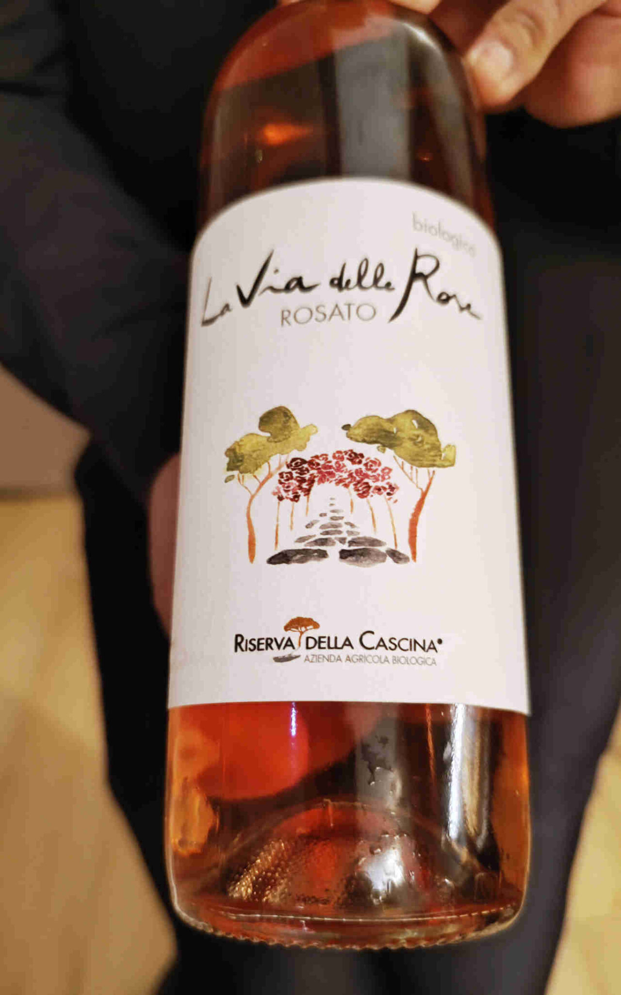 Riserva della Cascina, La via delle Rose