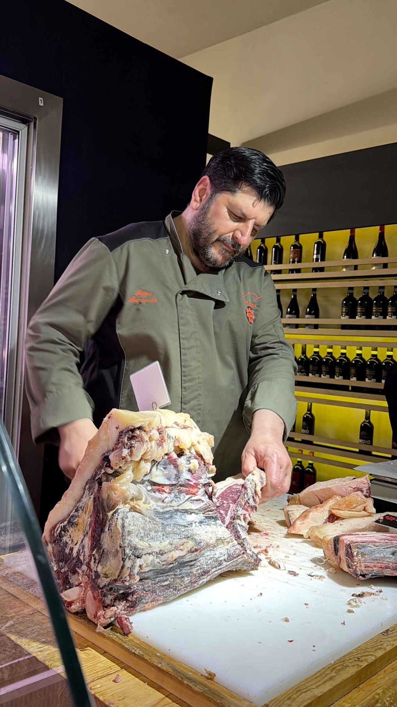 Peppe Menichini della braceria Baraonda a Nocera Inferiore