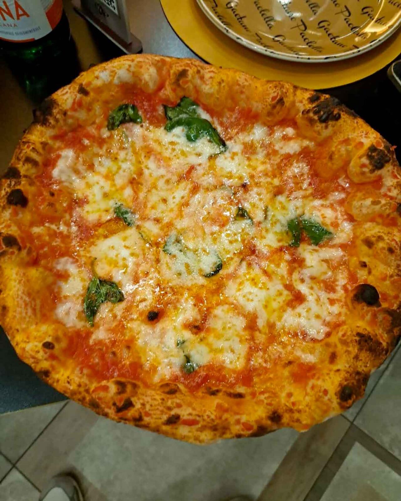 la pizza Margherita di Gaetano Paolella ad Acerra al Campionato della Pizza 2026