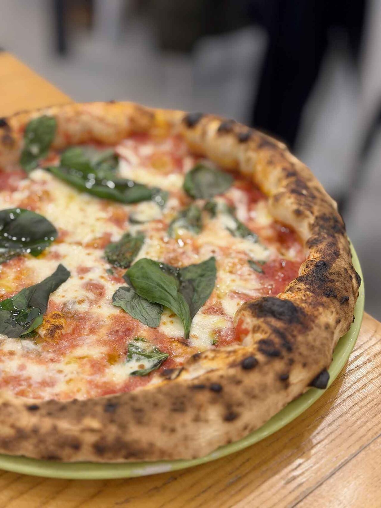 la pizza margherita della pizzeria I Borboni di Pontecagnano al Campionato 2026