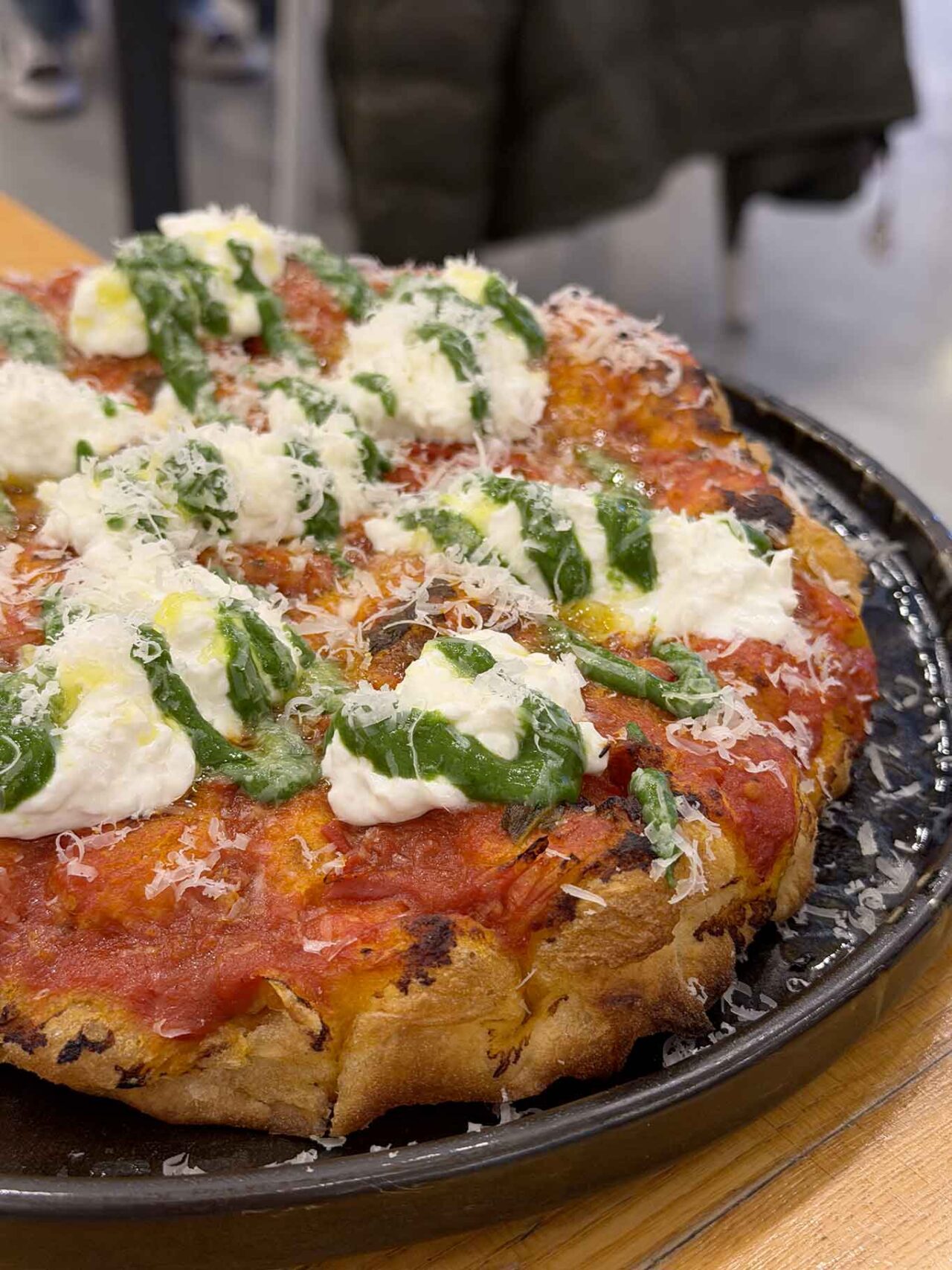 la pizza fritta Carulì della pizzeria I Borboni di Pontecagnano al Campionato 2026