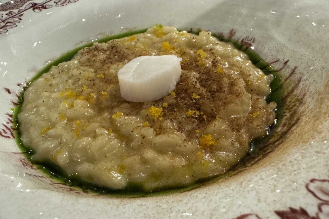 risotto carciofi rana
