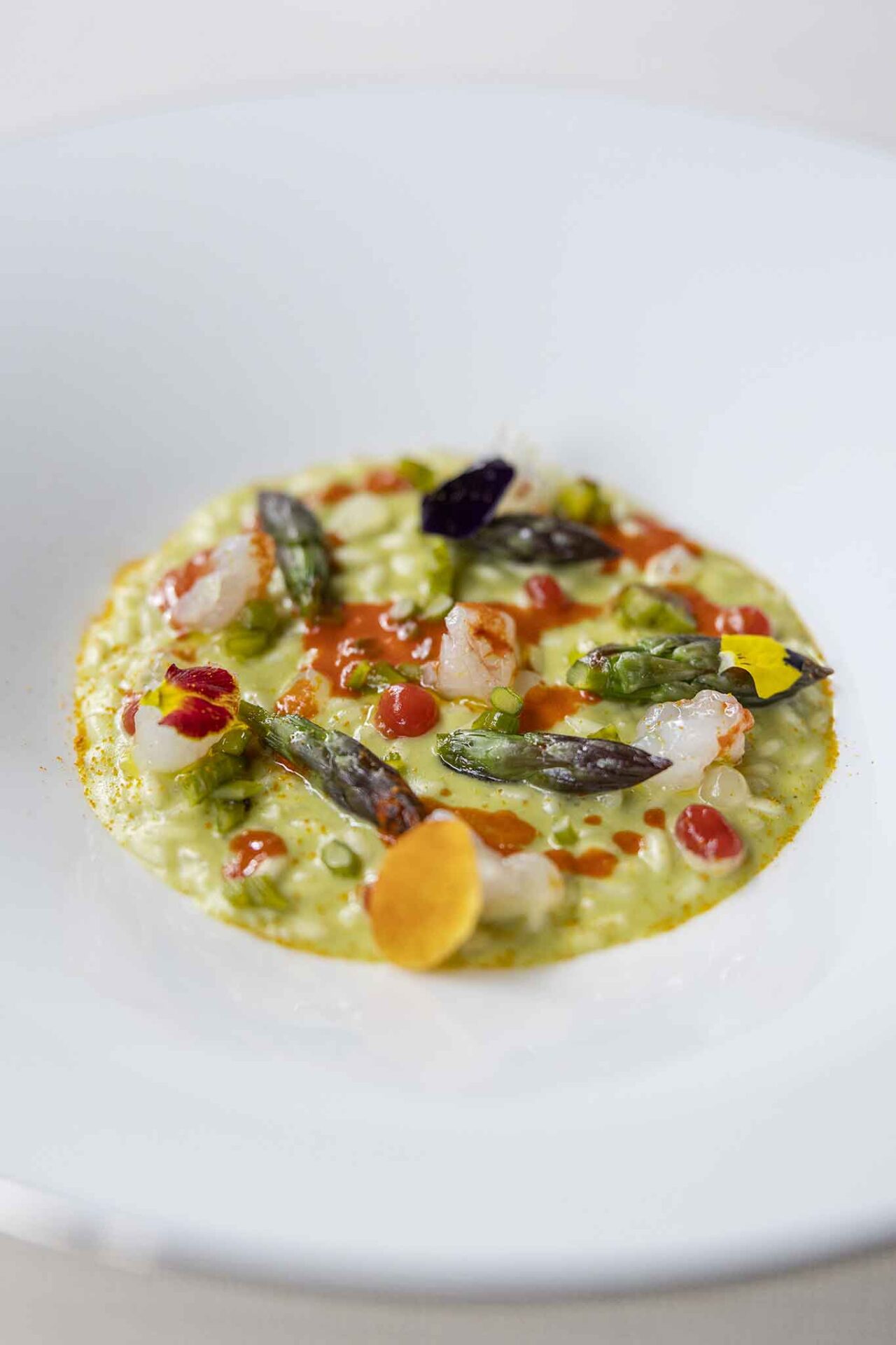 il risotto di primavera con gli asparagi