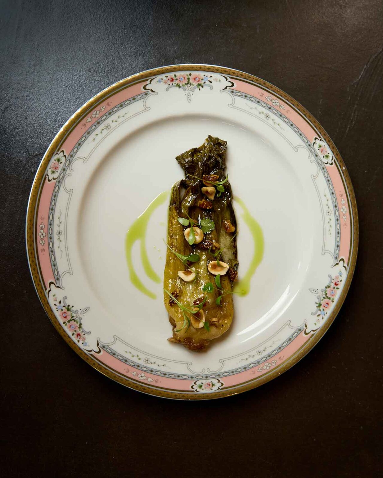 il pak choi del ristorante Essencia a Napoli 