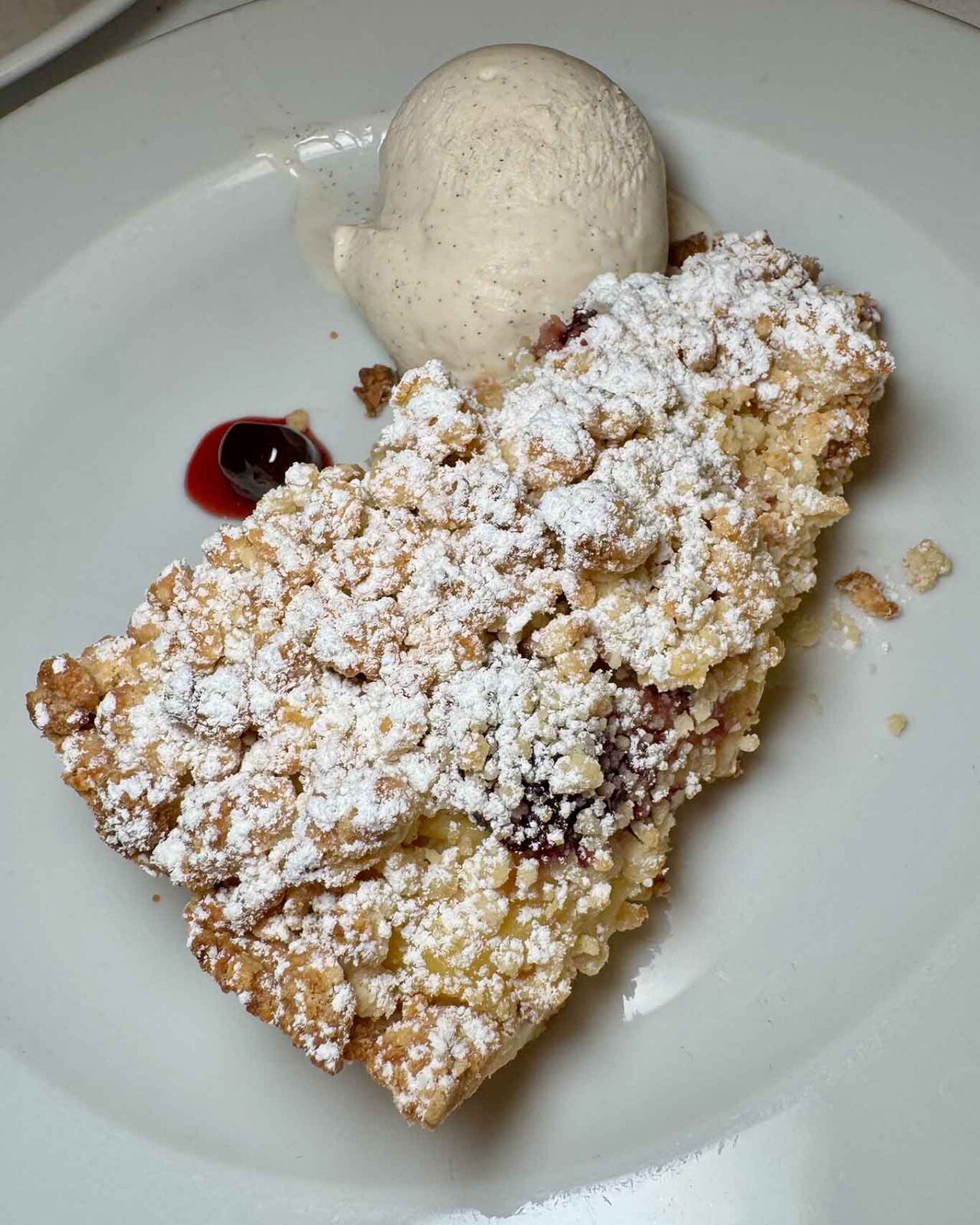 il dolce del ristorante macelleria La Cuccagna - Giro di Vite a Crispiano vicino Taranto