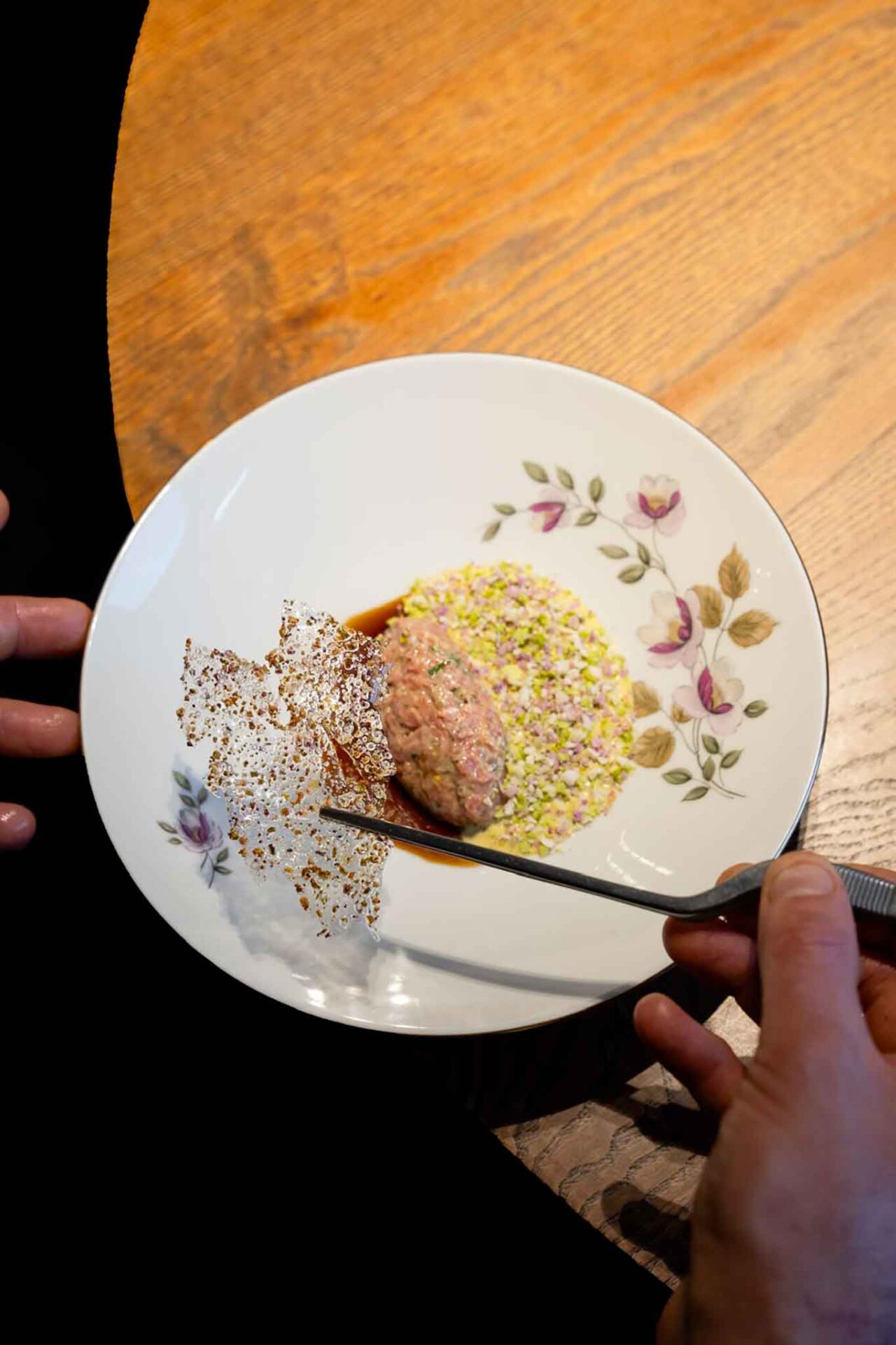 Ristorante Partage a Napoli: tartare di vitellina