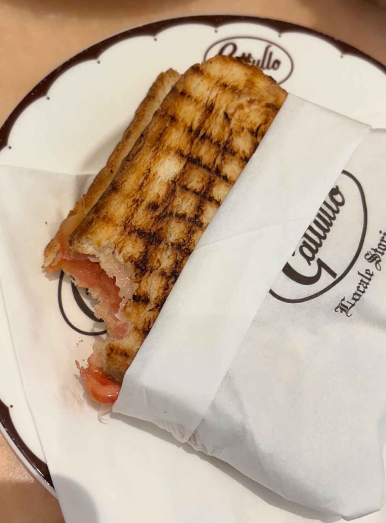 il toast di Gattullo