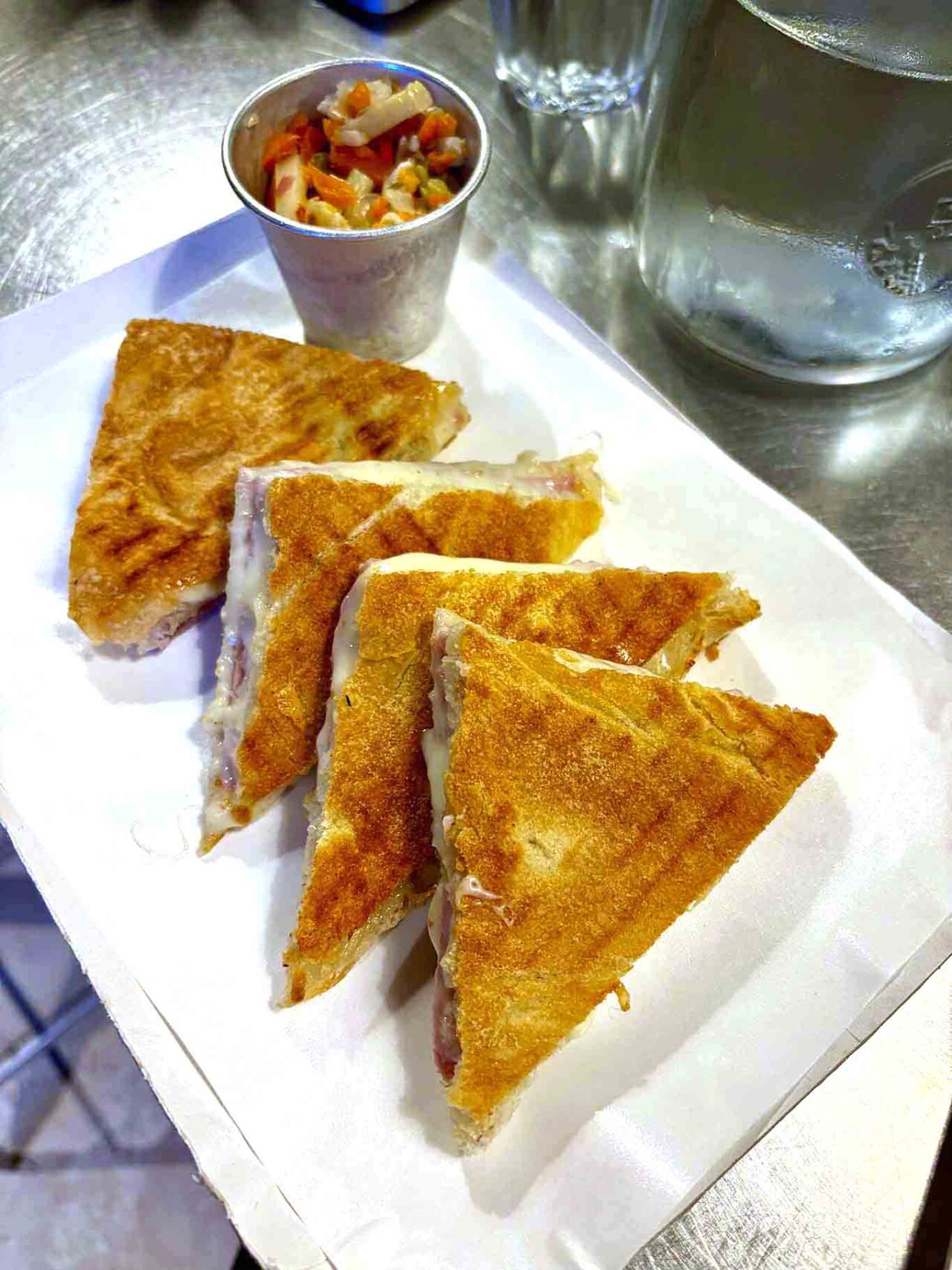 il toast di Silvano Vini e cibi al banco