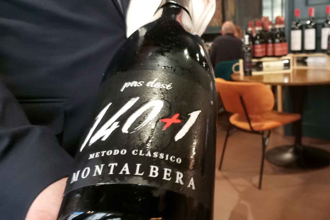 lo spumante 140 + 1 di Montalbera