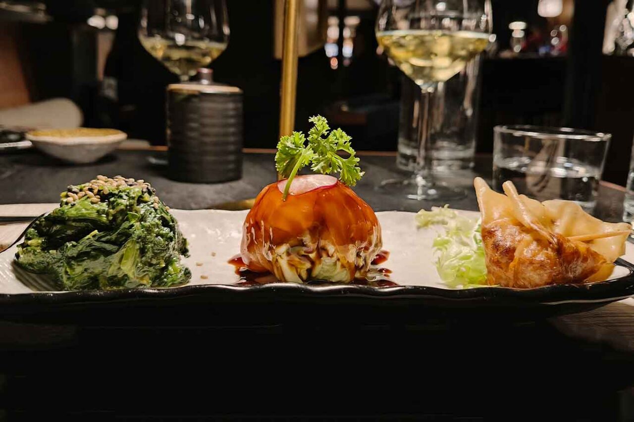l'antipasto di Hiromi La Terrazza ristorante giapponese a Roma
