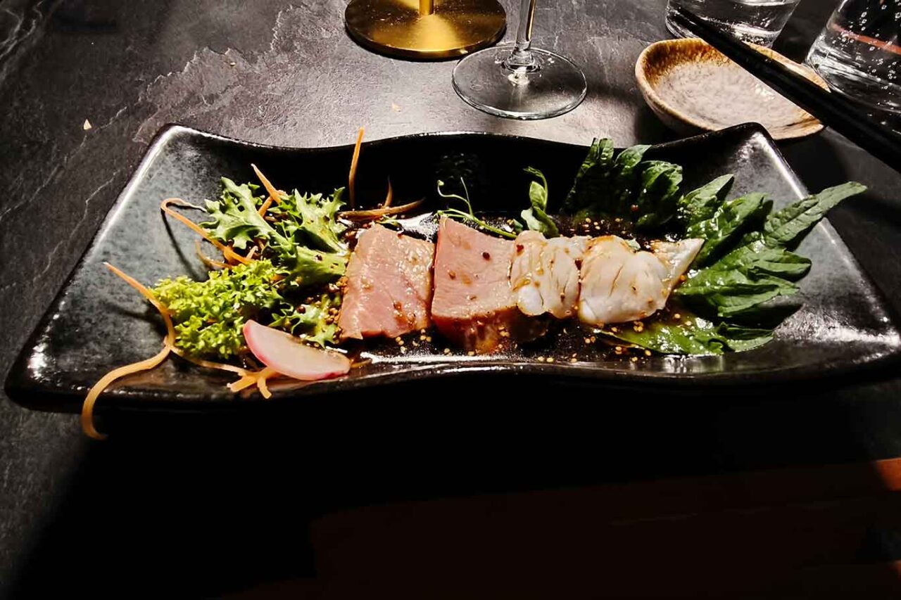i sashimi di Hiromi La Terrazza ristorante giapponese a Roma