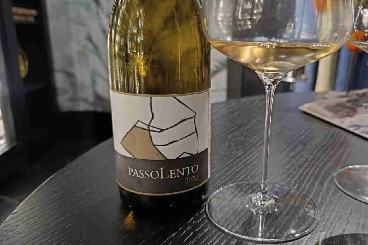 Passolento, verdicchio superiore riserva deiCastelli di Jesi di La Marca di San Michele