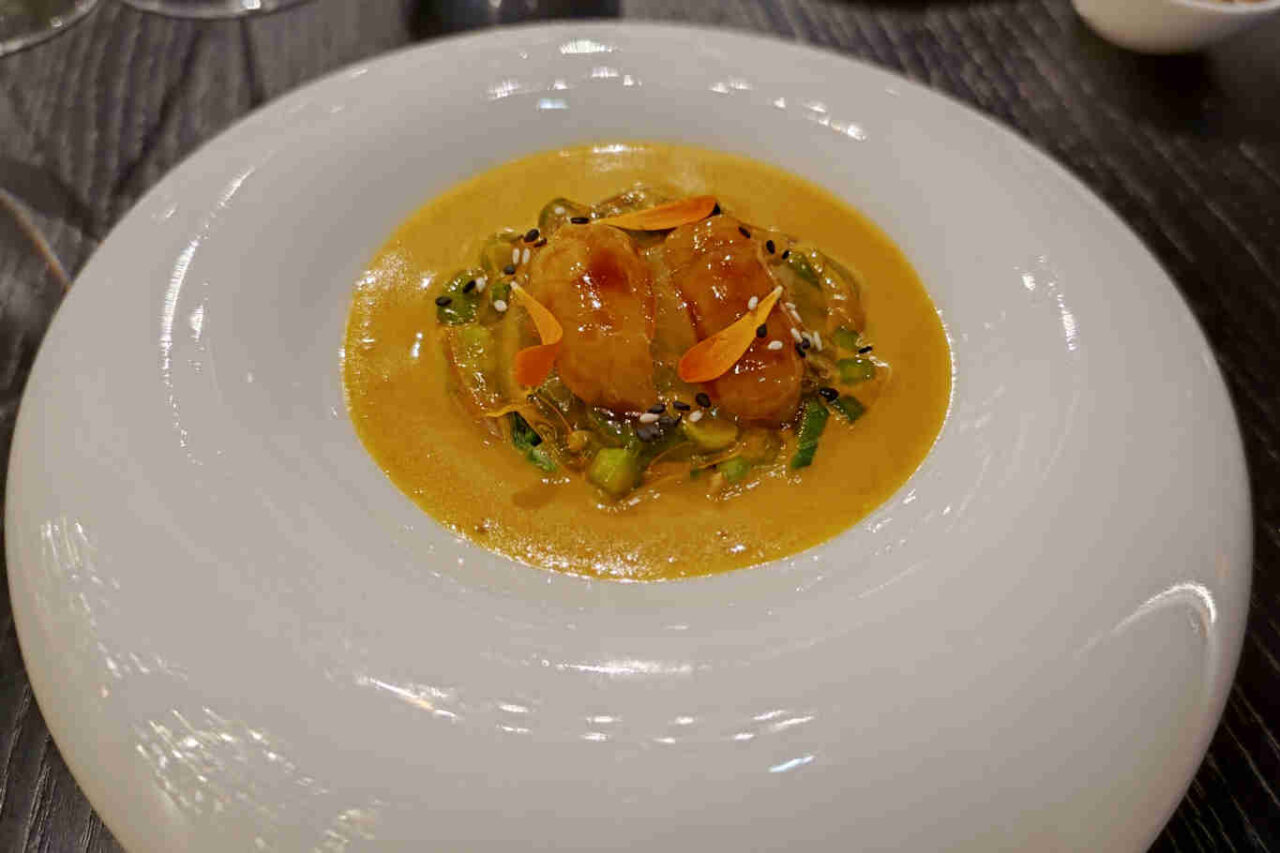 Eco del mare by Apreda, vignarola e scampi