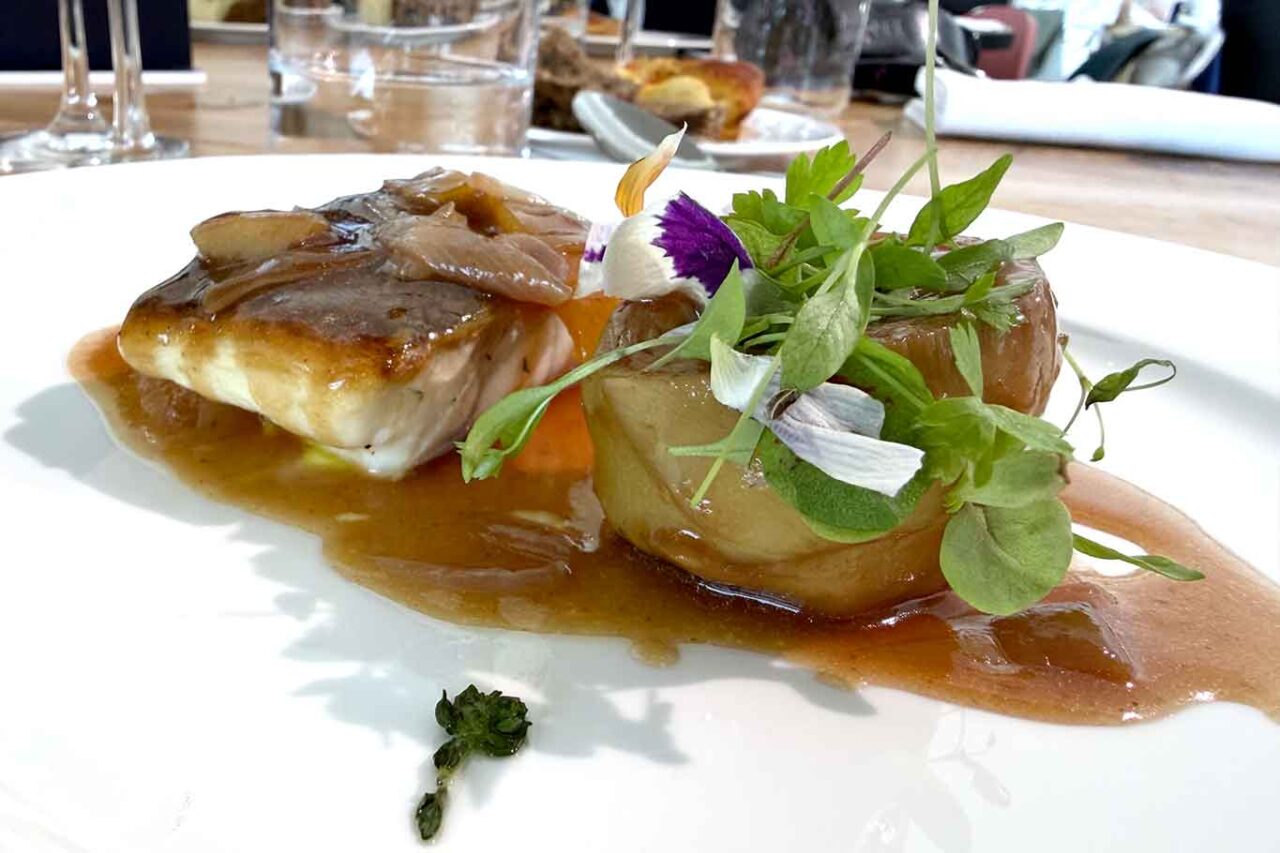 il branzino agli Internazionali di Tennis 2026 a Roma del ristorante Da Vittorio Cerea