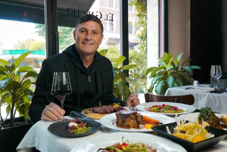 Javier Zanetti apre KU by El Gaucho e Ushuaia sul Lago Maggiore