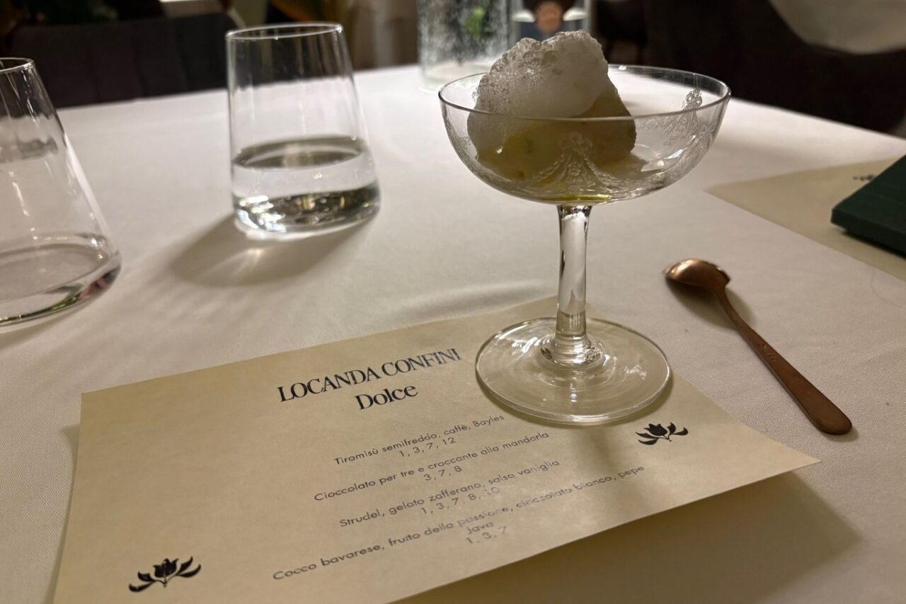 Locanda Confini Dolo (VE) pre-dessert sorbetto