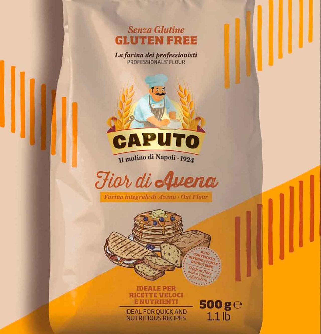 la farina di avena Mulino Caputo a Tuttofood 2026