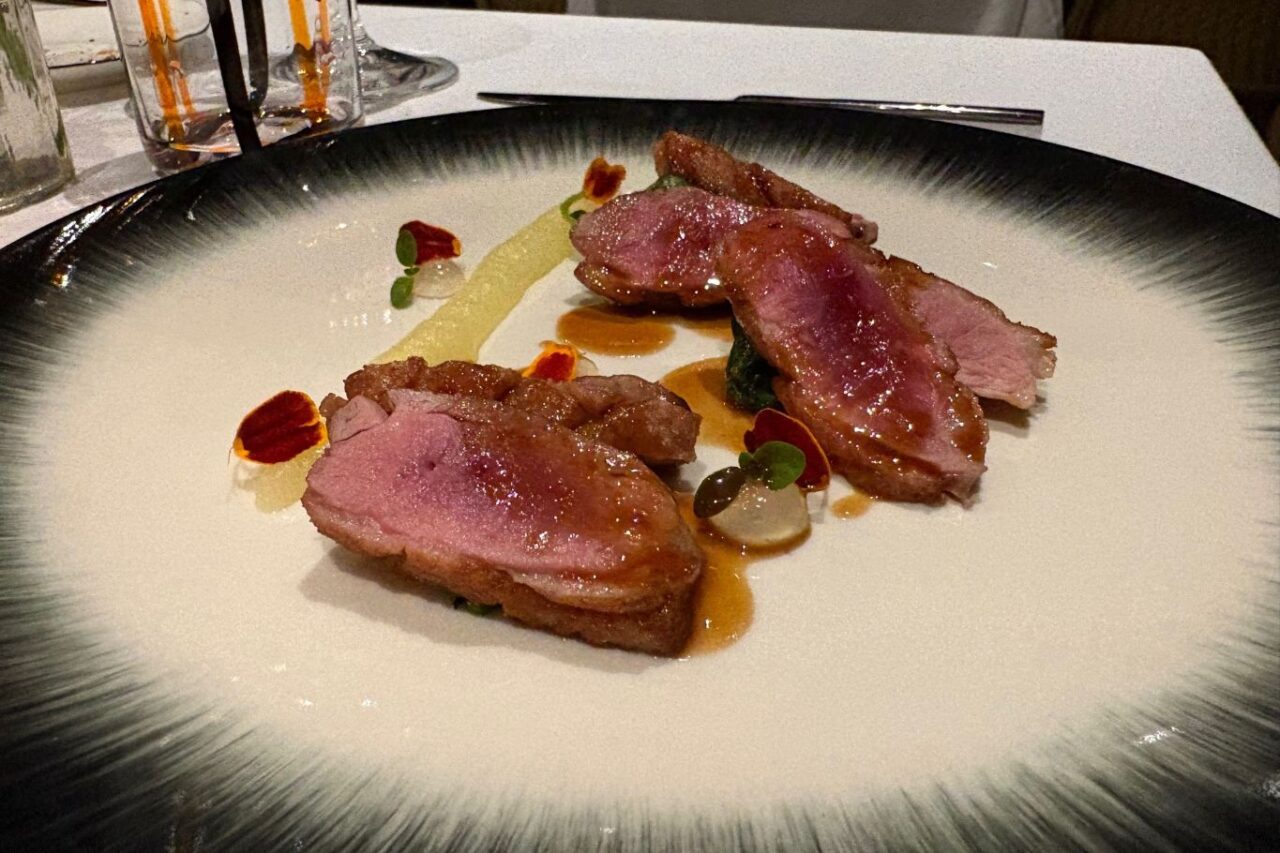 Roncolo 1888 ristorante La Limonaia antipasti anatra