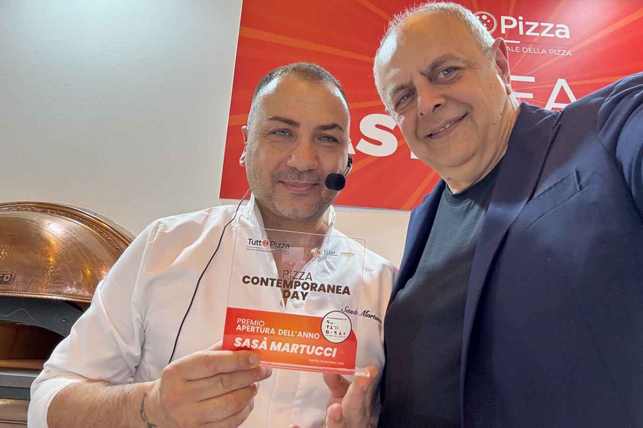 Premio Pizza Contemporanea 2026 al pizzaiolo per l'Apertura dell'Anno: Sasà Martucci