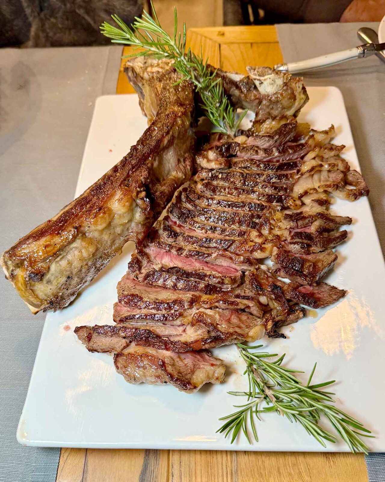 la vaca vieja alla braceria Fuego Steakhouse di Santa Maria di Castellabate in Cilento