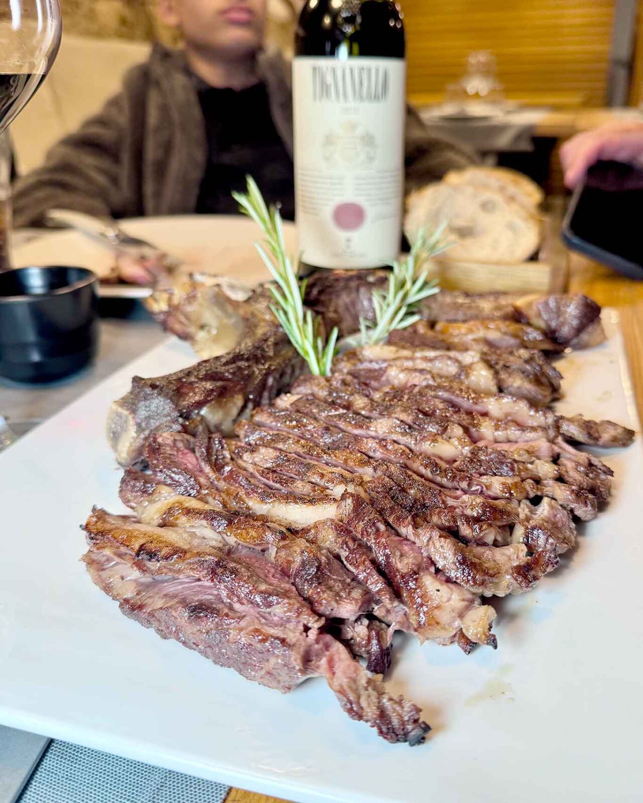 la vaca vieja alla braceria Fuego Steakhouse di Santa Maria di Castellabate in Cilento