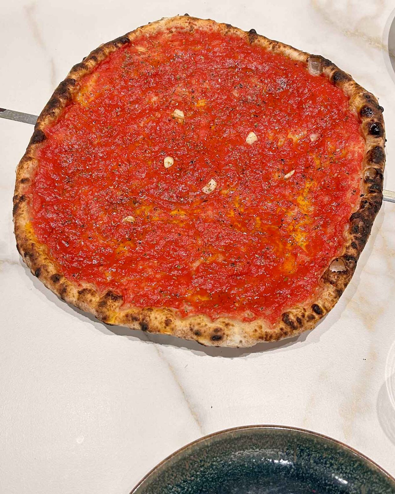 la pizza marinara della pizzeria Bro di Napoli al Campionato 2026