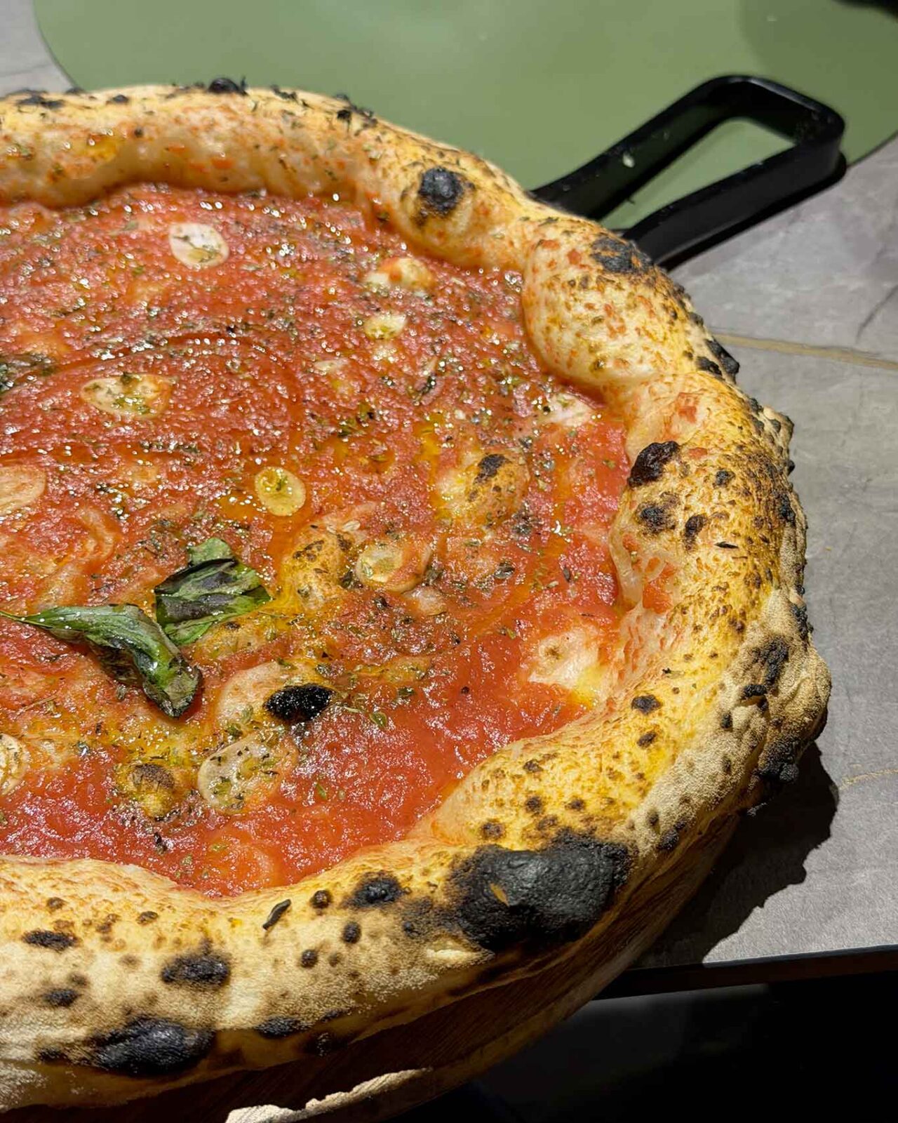 la pizza marinara della pizzeria Decimo Scalo di Caserta al Campionato 2026